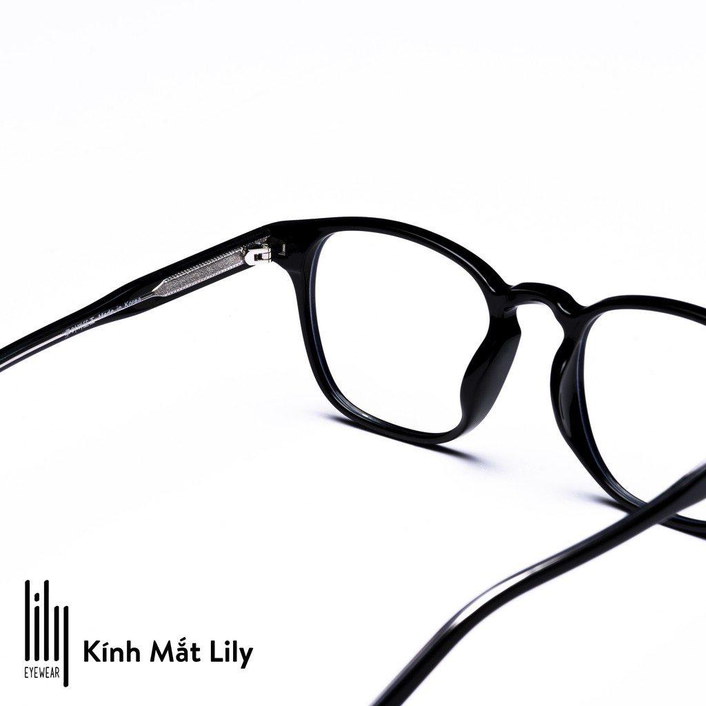 Kính mắt nam nữ Lily Eyewear mắt kính vuông giả cận thời trang Hàn Quốc K9047 | BigBuy360 - bigbuy360.vn