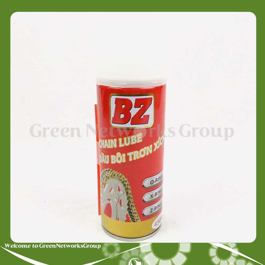 Chai Xịt Bôi Trơn Sên BZ Chain Lube Greennetworks