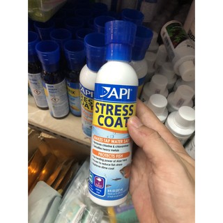 DUNG DỊCH KHỬ ĐỘC NƯỚC, GIẢM STRESS CHO CÁ - STRESS COAT + CHAI NHỎ (237ML)
