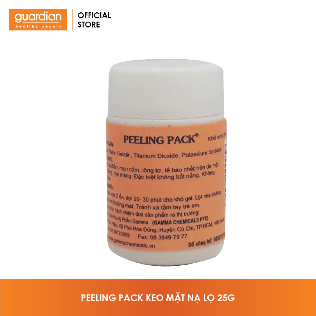 Keo mặt nạ Gamma Peeling Pack hũ 25g