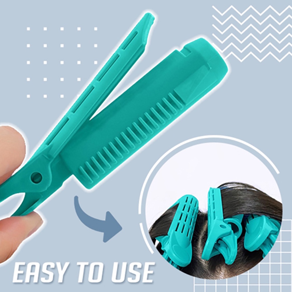 Haimeikang Hair Root Fluffy Clip Bangs Styling Curly Hair Natural Styling Hair Volume