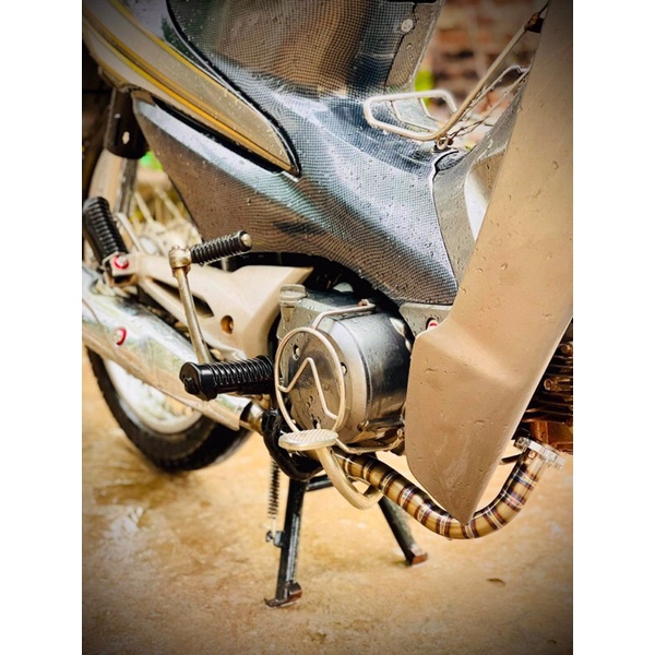 Cổ thòng cho dream wave fu led sirius titan xệ kèm tai nhôm cnc