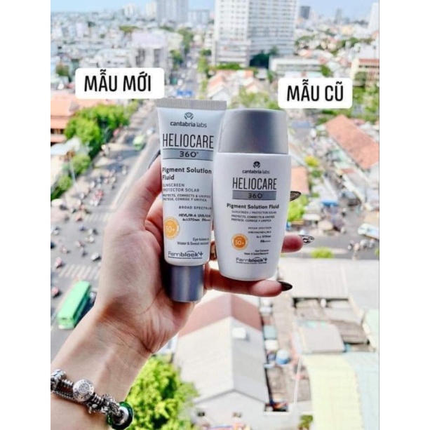 Kem chống nắng Heliocare SPF50+ Pigment/Water Gel/Mineral Lotion