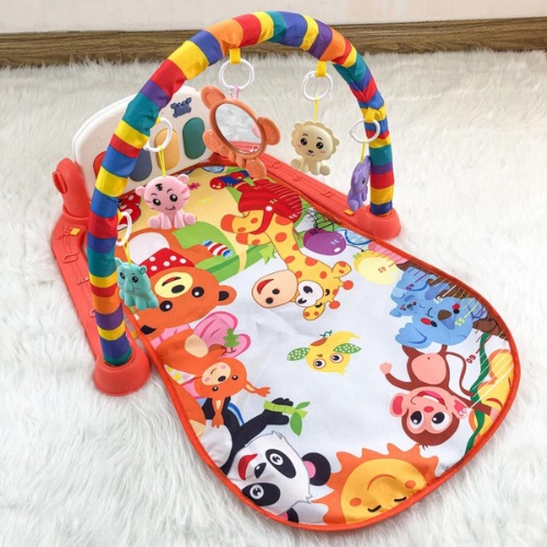 Thảm đàn piano cho bé nằm chơi phát nhạc hình thú ngộ nghĩnh, quà tặng đầy tháng thôi nôi.