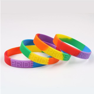 Vòng tay cao su cầu vồng lục sắc LGBT, Bisexual, Transgender, Bear, Pride