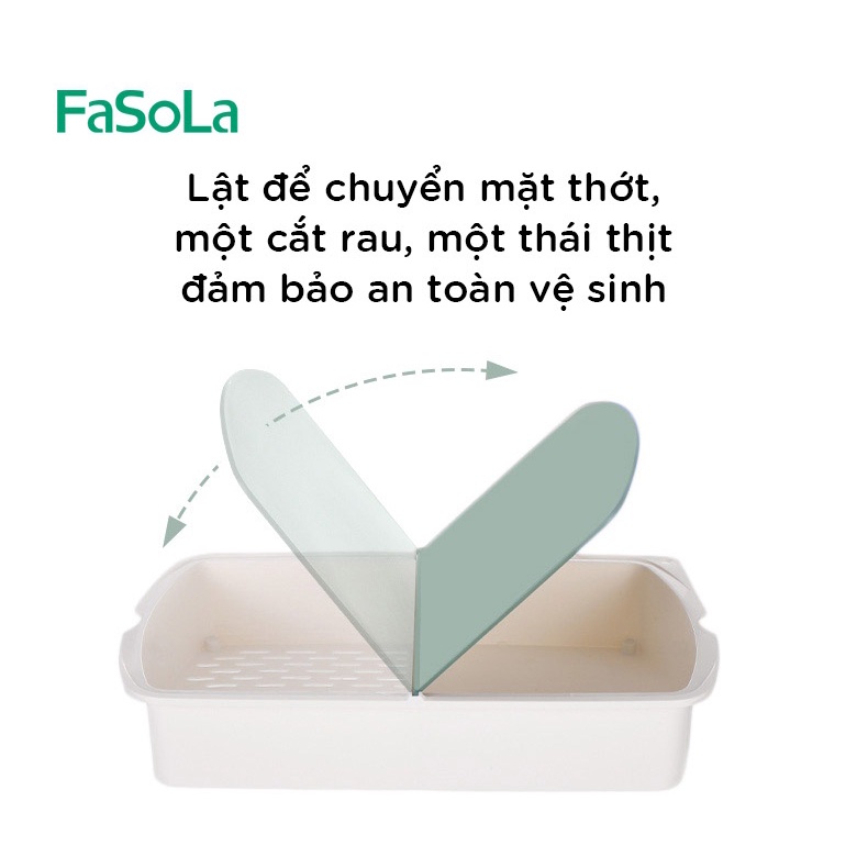 Thớt nấu ăn Siêu Tiện Lợi 3 trong 1 FASOLA FSLSH-178