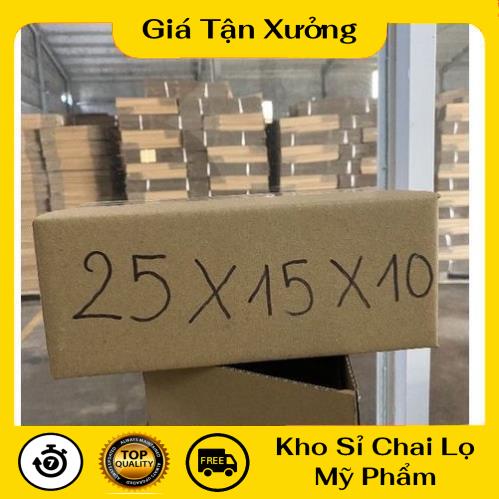 Hộp Carton Giá Rẻ ❤ TRÙM SỈ ❤ [25x15x10] Thùng Hộp Carton Đóng Gói Hàng , phụ kiện du lịch