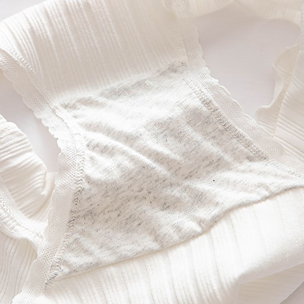 Quần lót cotton lưng vừa thoáng khí họa tiết dâu tây/cherry dễ thương quyến rũ cho nữ