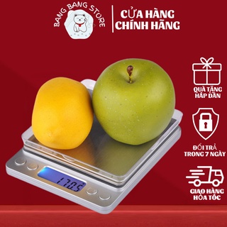 Cân tiểu ly điện tử thực phẩm nhà bếp I2000, 1gram đến 5Kg độ chính xác cao tuyệt cao tuyệt đối, tặng kèm 2 pin AAA