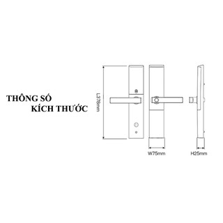 Khóa cửa thông minh Gigasun D07R