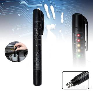 DOT3 DOT4 DOT5 Brake Fluid Tester Pen LED Moisture Water Compact Tool Test Indicator