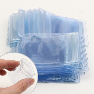 Túi khóa zip bằng nhựa PVC Poly có thể đóng lại dùng đựng trang sức 