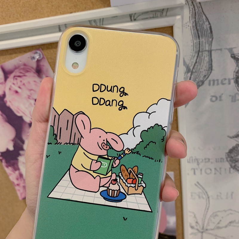 Ốp điện thoại họa tiết chú heo cho iPhone 5/5s/6/6plus/6s/6s plus/6/7/7plus/8/8plus/x/xs/xs max/11/11 pro/11 promax | BigBuy360 - bigbuy360.vn