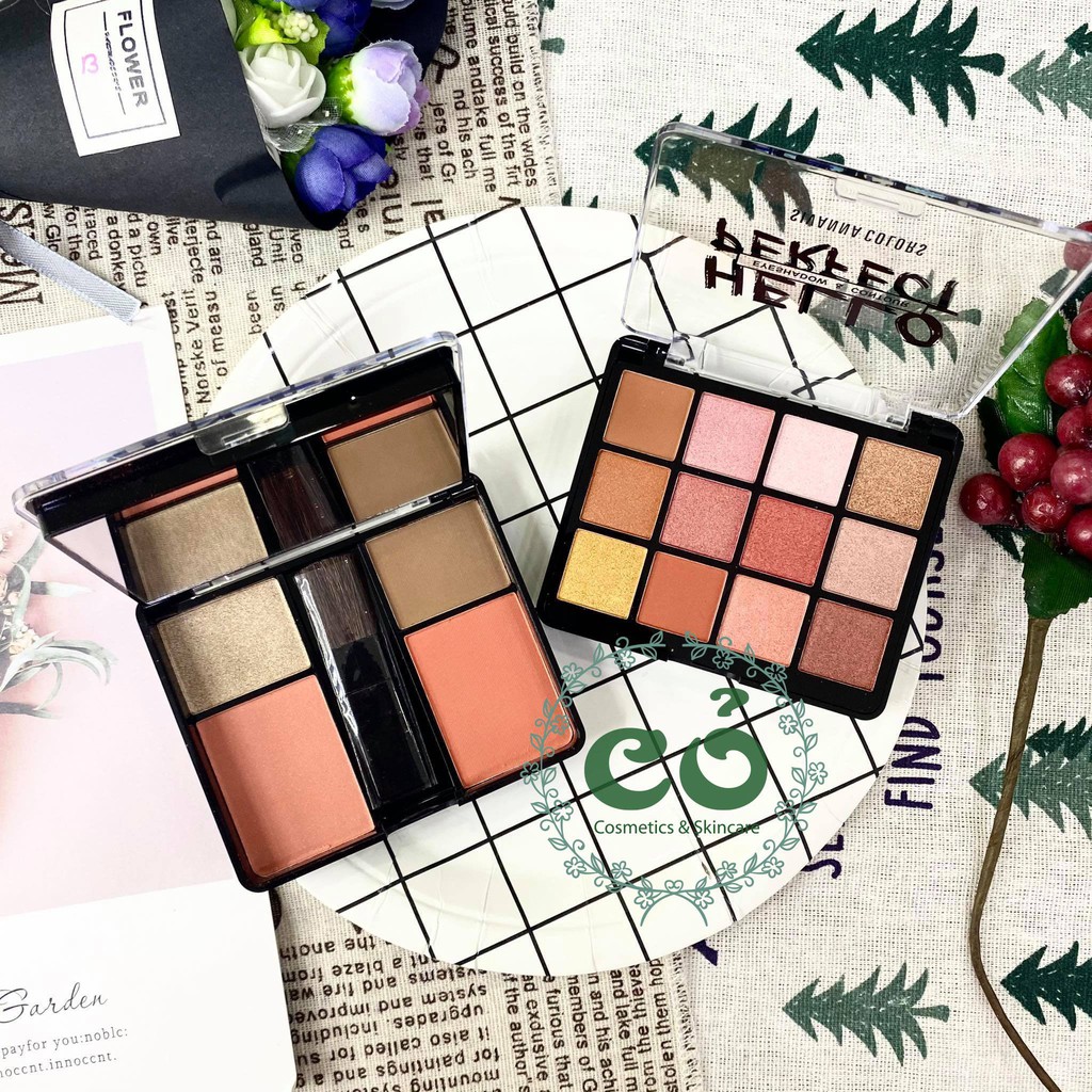 Set Phấn Mắt - Má Hồng - Tạo Khối Sivanna Hello Perfect | BigBuy360 - bigbuy360.vn