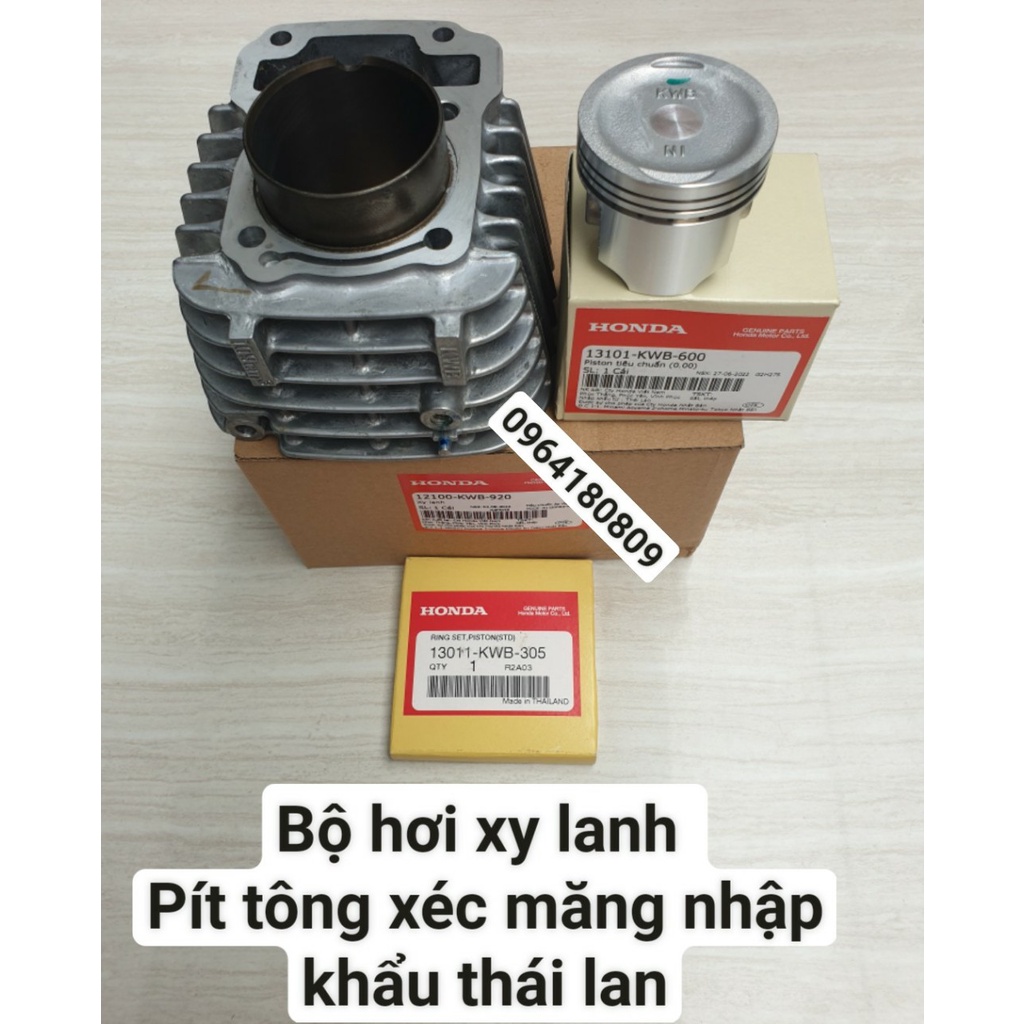 Bộ Hơi xy lanh s110 RSX 110  W110 Các đời xe số chế cơ chính hãng HONDA