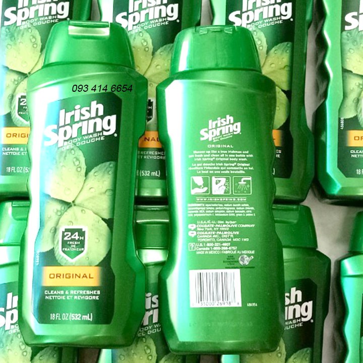 Sữa Tắm Irish Spring Original - Mỹ - 532ml