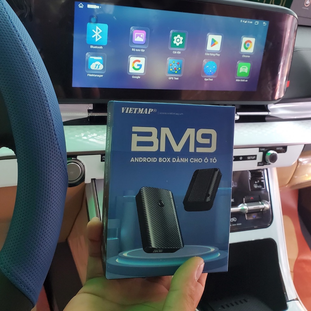Vietmap BM9 - Android Box ô Tô - Vietmap S2 - Vietmap Live - Ram 4Gb - Rom 64Gb - Bảo Hành Điện Tử 24 Tháng Chính Hãng