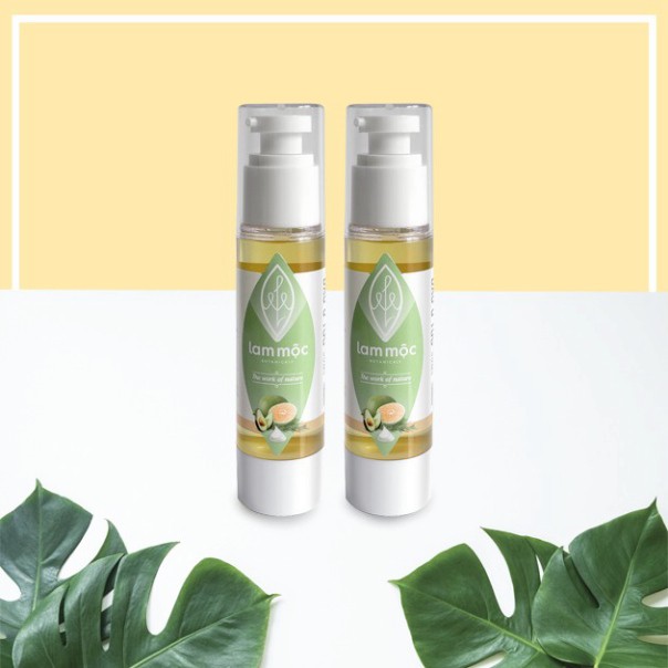 Combo 2 dầu ủ kích mọc tóc Lam Mộc - 50ml/chai x 2 chai