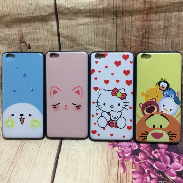 Ốp Vivo Y55 viền dẻo họa tiết nổi hình thú 4D siêu kute