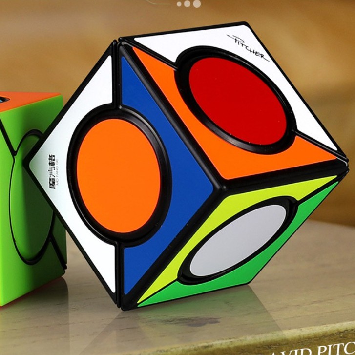 Rubik Biến Thể Qiyi Six Spot SS6S Cube MoFangGe Black cực đẹp