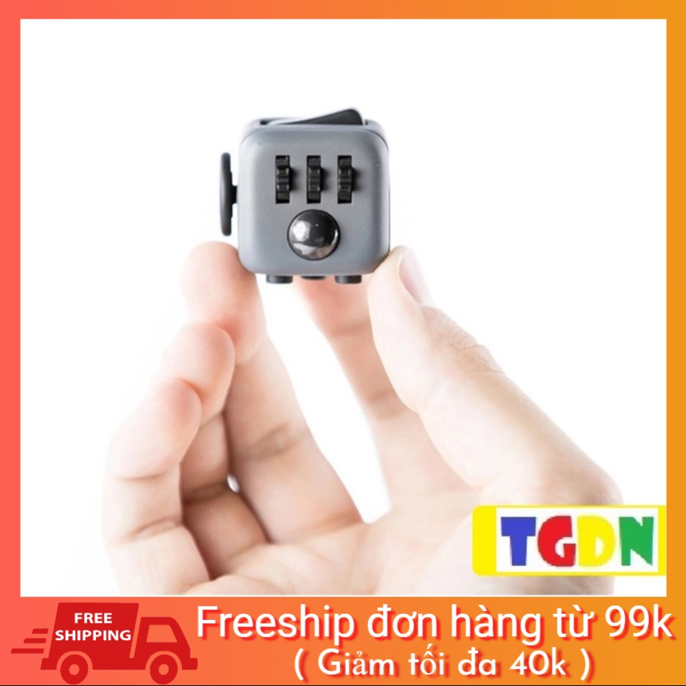 [SALE NGÀY CUỐI] Đồ chơi xúc xắc khối vuông thần kỳ FIDGET CUBE hàng chuẩn loại đẹp (nhiều màu)