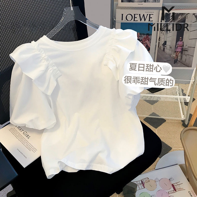 Áo Thun Tay Ngắn Dáng Rộng Chất Cotton 2022