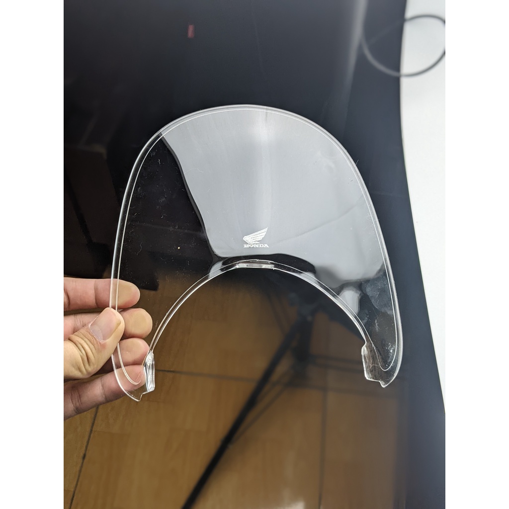 Kính chắn gió xe cub đèn tròn Michio