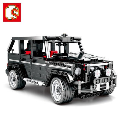 Lego cậu bé câu đố lắp ráp xe Mercedes Big G Đồ chơi mô hình công nghệ lỗi