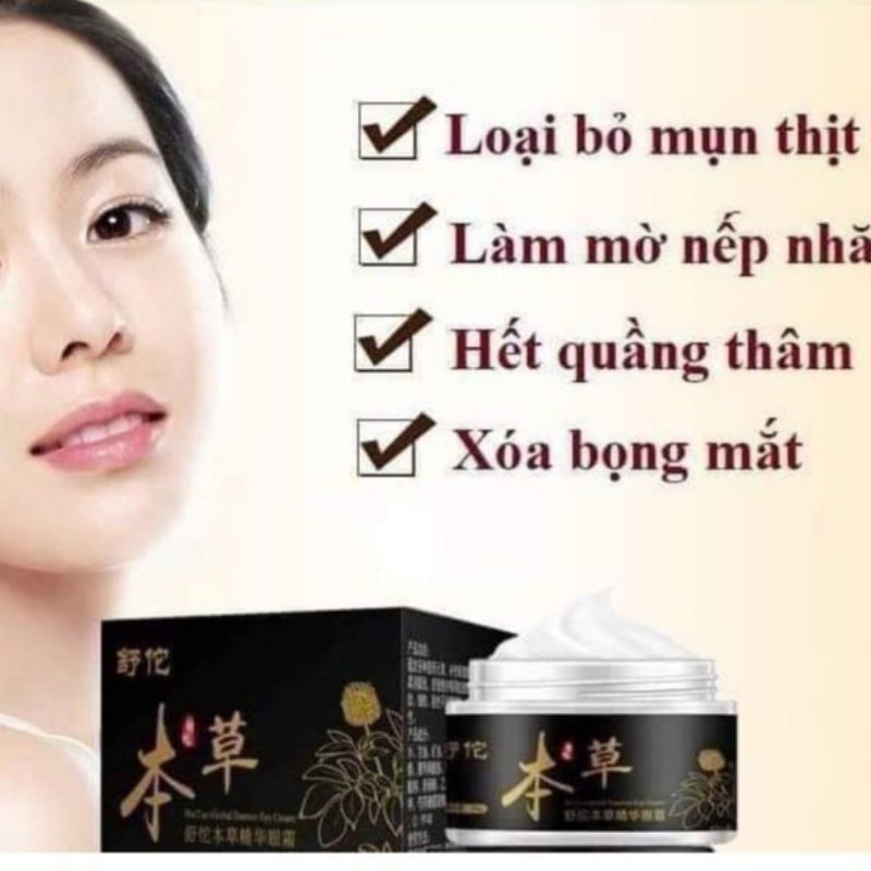 Hỗ trợ giảm mụn thịt quanh mắt chính hãng