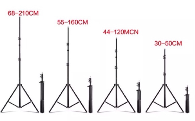 Chân đèn led livestream 2.1m