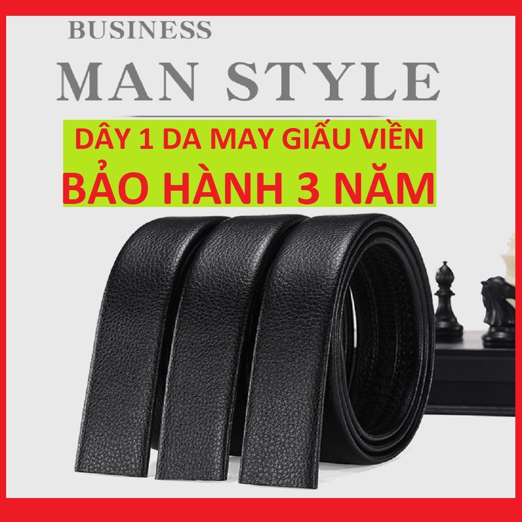 [ Dây Lưng ] Thắt Lưng Nam Khóa Tự Động Cao Cấp, Dây Nịt Nam Da Bò 100% Chính Hãng Baellerry Mạ Vàng Bạc Nam Tính GG-1