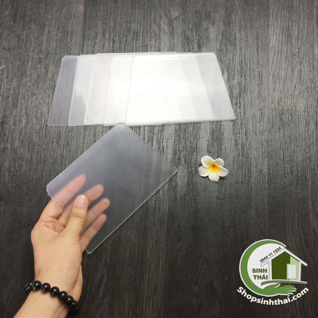 Miếng nhựa trét bột, trét keo, miếng gạt dán giấy, dán thảm 11cm x 16cm