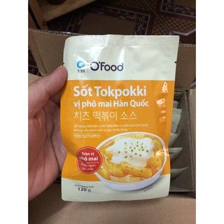 Sốt Tokpokki Vị Phô Mai Hàn Quốc Gói 120 gam