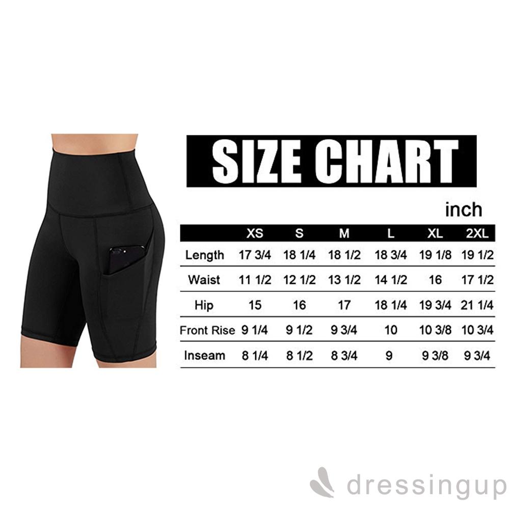 Quần Ngắn Thể Thao Lưng Cao Màu Trơn Có Túi Tiện Dụng Dành Cho Nữ