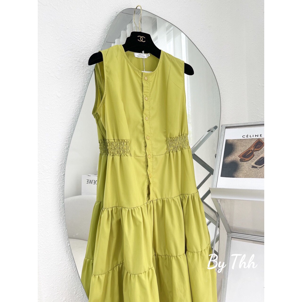 Váy body chun eo , đầm body chun eo xanh