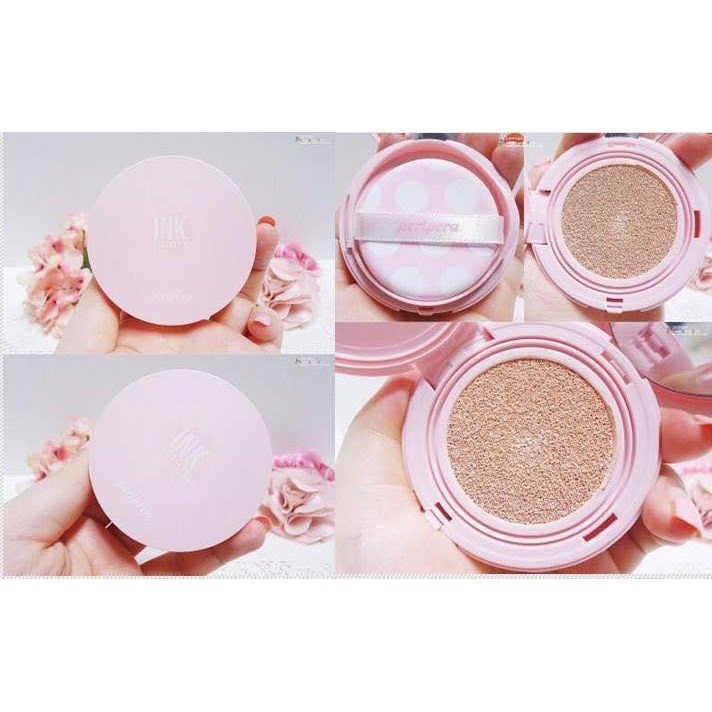 Phấn Nước mỏng mịn April Skin Magic Snow Fixing Foundation Hàn Quốc (15g) | BigBuy360 - bigbuy360.vn