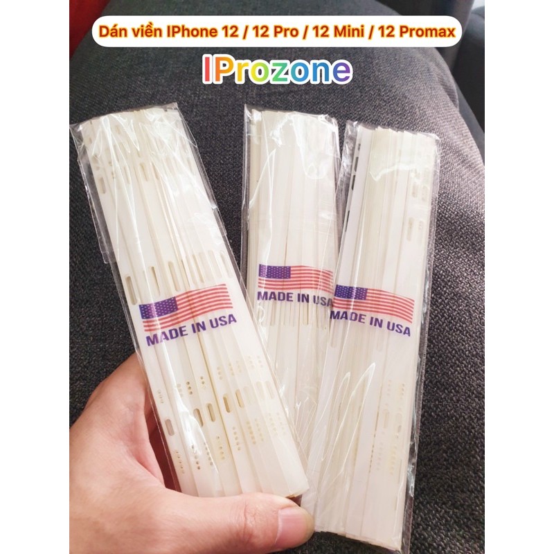 Bộ dán PPF viền cho IP 14 Promax , 14 Pro , 13 Promax / 13 Pro / IP 13 / 12 Promax / 12 Pro / 12 / 11 Promax / Xs max