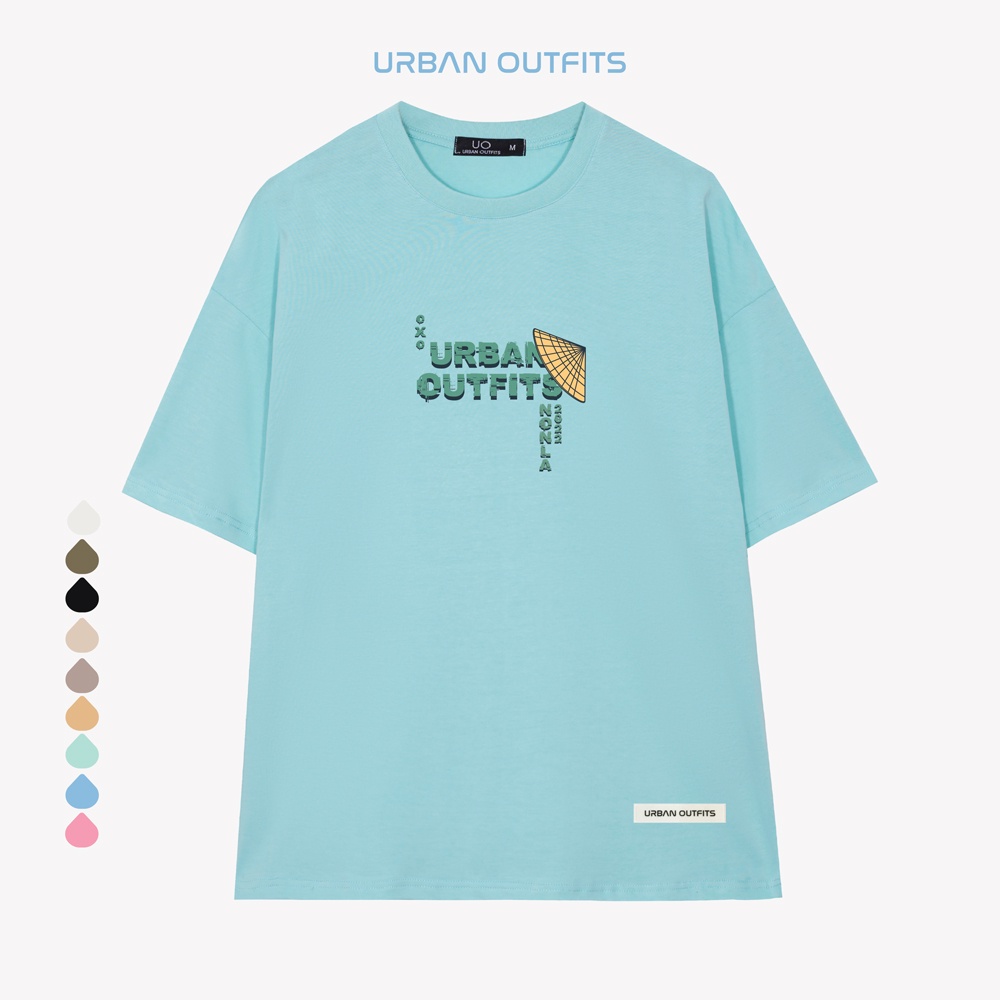 Áo Thun Tay Lỡ URBAN OUTFITS ATO134 Form Rộng  Local Brand In Hình ver 2.0 Chất Vải 100% Compact Cotton 250GSM