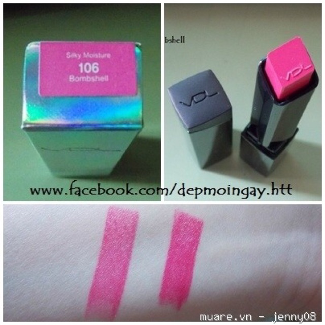 SALE Son vuông VDL Expert Color Lip Cube Chính hãng