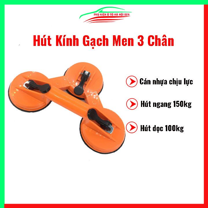 Hút kính chân không hút gạch men cao cấp – 3 chân