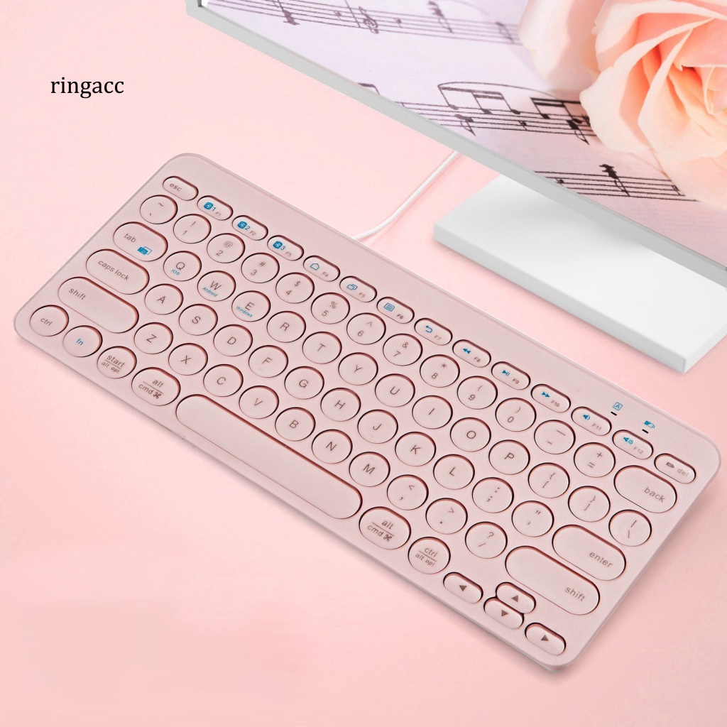 Bàn Phím Bluetooth Không Dây RGA Di Động Thoải Mái Cho Laptop