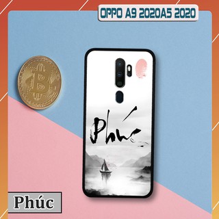Ốp lưng  Oppo A5 (2020)-in chữ thư pháp
