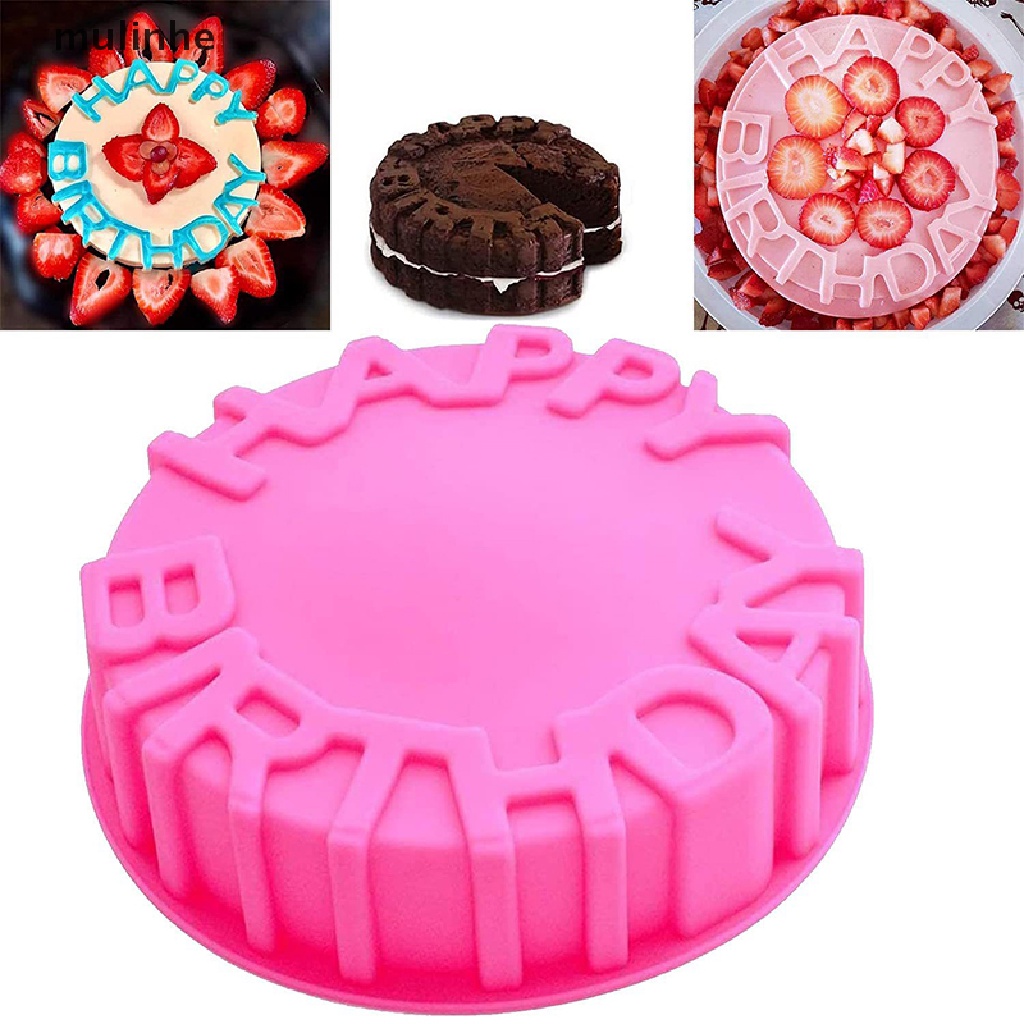 Khuôn Silicone Tròn Nướng Bánh Mousse DIY