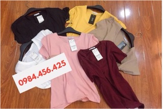 Sỉ từ 10 cái_ Áo zara cổ tim