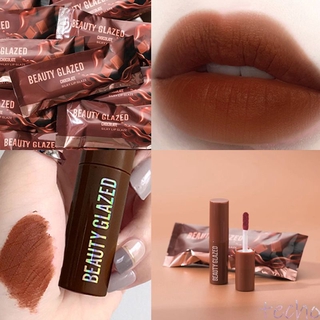 BEAUTY GLAZED (Hàng Mới Về) Son Môi 12 Màu Tùy Chọn Tự Nhiên Dưỡng Ẩm Lâu Trôi Không Dính Tiện Dụng