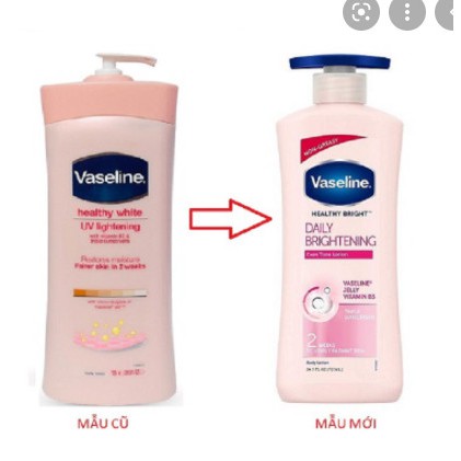 725ml Sữa dưỡng thể Vaseline Healthy White UV Lightening trắng da chống nắng SPF 24 PA++