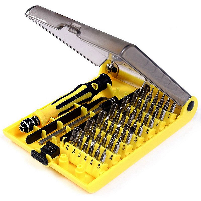 Bộ Dụng Cụ Tua Vít Chính Xác 45 Trong 1 Sửa Chữa Điện Thoại, Máy Tính Bảng