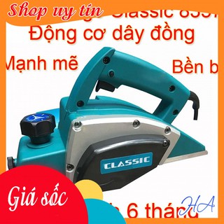 Bào gỗ mini 2 lưỡi classic cla-8357, động cơ dây đồng, bh chính hãng 6 tháng