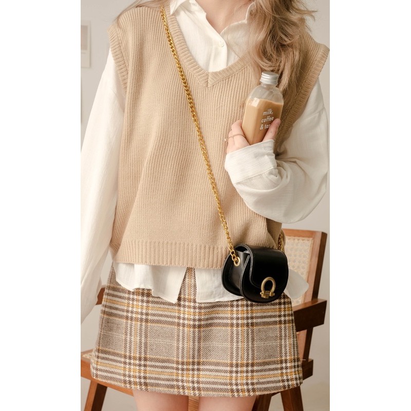 LEN clothing Áo ghile len cổ tim 3 màu 7590 | BigBuy360 - bigbuy360.vn