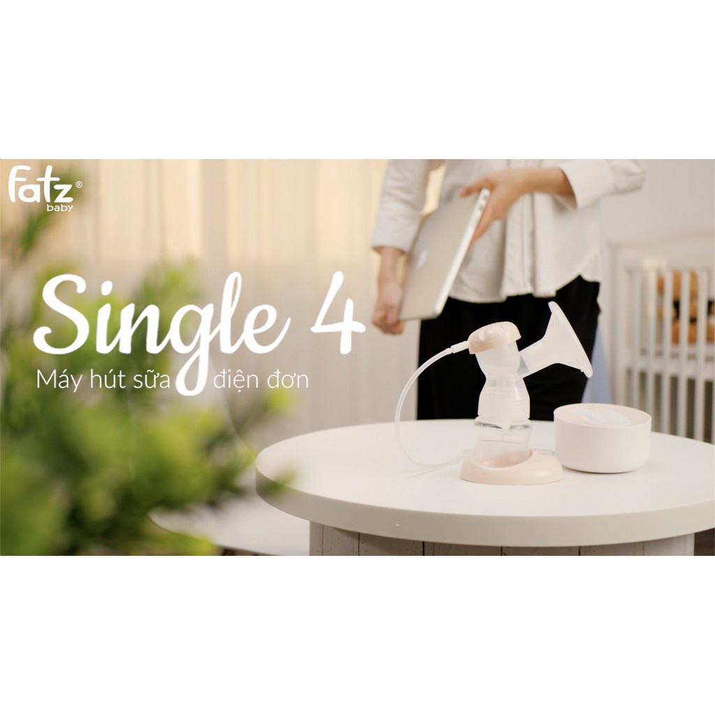 [CHÍNH HÃNG] Máy hút sữa điện đơn Fatz Baby Single có chế độ mát xa và kích sữa / 9 cấp độ lực hút